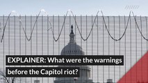 EXPLAINER: What were the warnings before the Capitol riot?, and other top stories in general news from February 26, 2021.