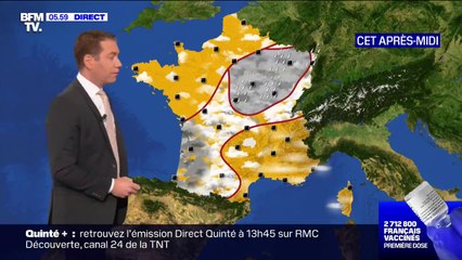 Download Video: Une dégradation pluvieuse va venir perturber ce vendredi ensoleillé