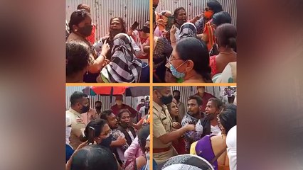 Shivsena Women Workers Thrash Congress Lady Representative; Video Gone Viral