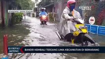 Banjir kembali terjang 5 kecamatan di Semarang