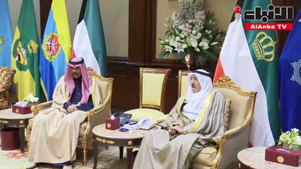 الامير استقبل ولي العهد والغانم والخالد والمطاوعة