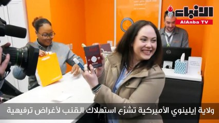 ولاية إيلينوي الأميركية تشرع استهلاك القنب لأغراض ترفيهية