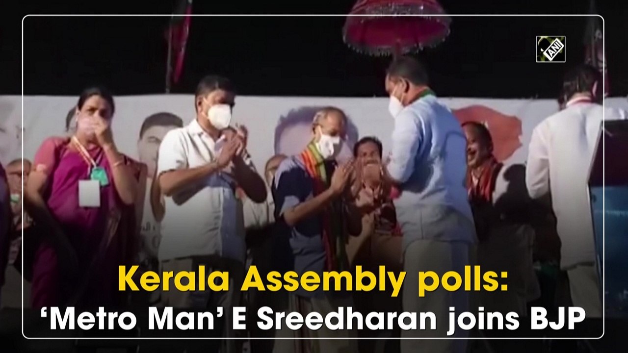 Kerala Assembly polls: ‘Metro Man’ E Sreedharan joins BJP