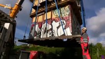 Legendarisk Olsen-bande-bygning på vej til Gedser. | Det Gule Palæ | Olsenbanden | København | 03-09-2016 | TV ØST @ TV2 Danmark
