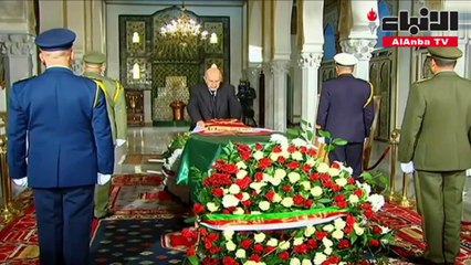 الجزائر تشيع جثمان رئيس الأركان الراحل قايد صالح لمثواه الأخير