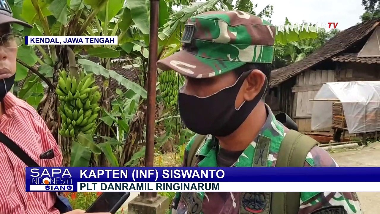 Lewati Jalanan Terjal, Anggota Babinsa Terjun ke Pelosok untuk Edukasi Protokol Kesehatan