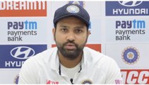 देखिए पिंक टेस्ट में भारत की जीत के बाद पर रोहित शर्मा ने क्या कहा?