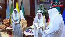 صاحب السمو استقبل الغانم والمحمد في إطار المشاورات التقليدية الجارية لتشكيل الحكومة الجديدة