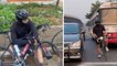 Hero Ajith Cycling In Hyderabad హైదరాబాద్ రోడ్డుపై చాయ్ తాగుతూ కనిపించిన స్టార్ హీరో..!!