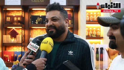 كان في استقبالهما المنتج عبدالعزيز الهملان الرسام وهميم في الكويت لحفل كروان بلازا غداً