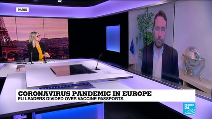 Télécharger la video: Coronavirus pandemic in Europe: EU leaders divided over vaccine passports