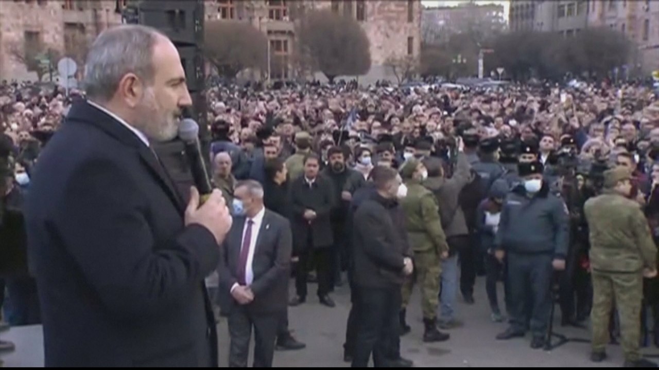 Nikol Pashinyan: From street protester to embattled Armenian PM