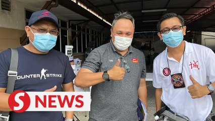 Download Video: Sarawak media personnel among the first to receive Covid-19 vaccine