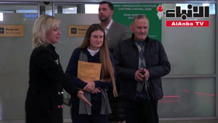 العميلةالروسية ماريا بوتينا تصل إلى موسكو