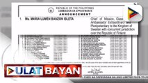 Kumpirmasyon ng ilang DFA officials, isinumite na ni Pangulong Duterte sa commission on appointments