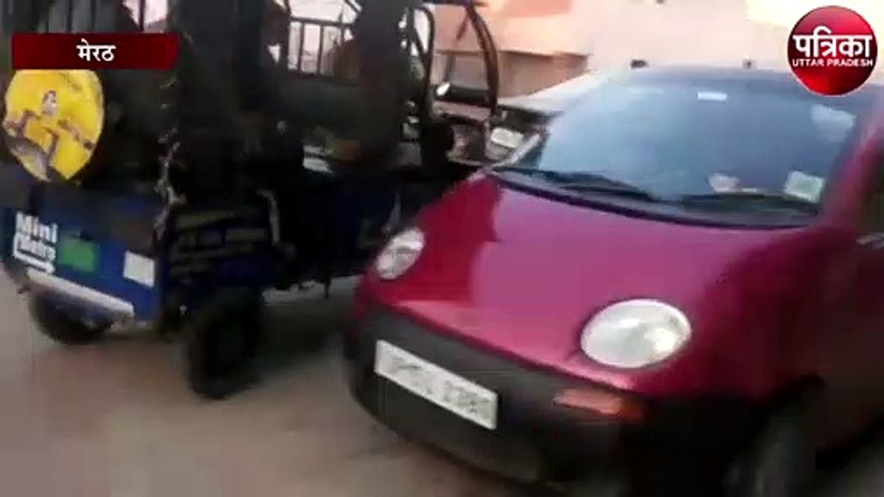 इंटरनेशलस्पोर्ट्स मार्केट में बन रही पुलिया देख विदेशी बोले- 'इट्स मेरठ'