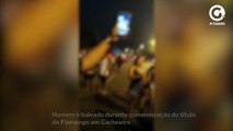 Homem é baleado durante comemoração do título do Flamengo em Cachoeiro