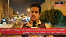 الأنباء رافقت إحدى الفرق المكلفة بإصلاح الطرق في محافظة الجهراء