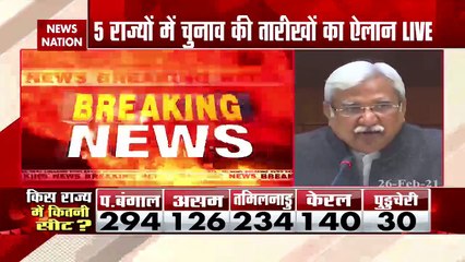 EC announces poll dates for 4 states and 1 union territory