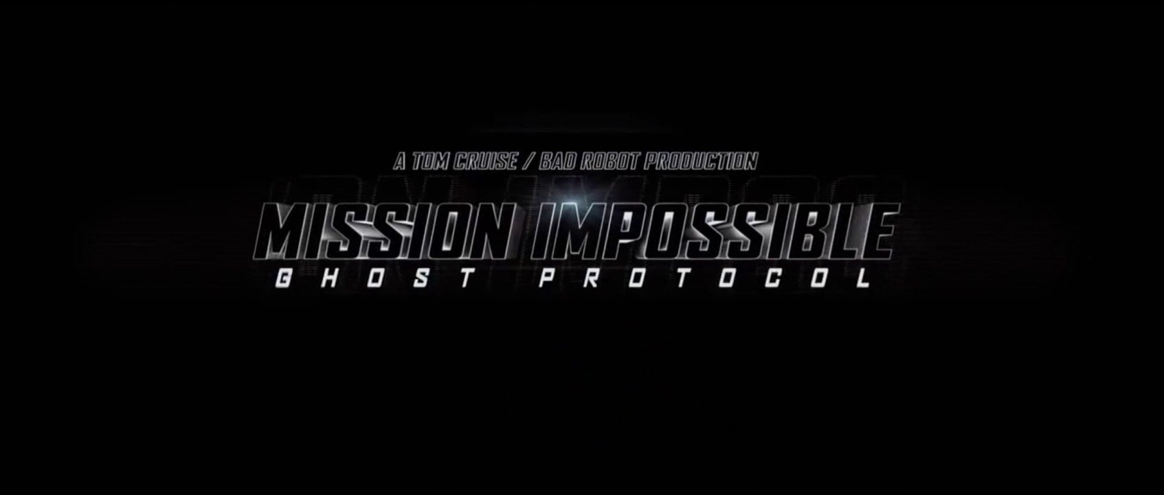 MISSION IMPOSSIBLE - GHOST PROTOCOL (2011) Trailer VO - HD