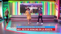 Humor: Un particular entrenador enseñó a jugar bowling a Ronald y Piki