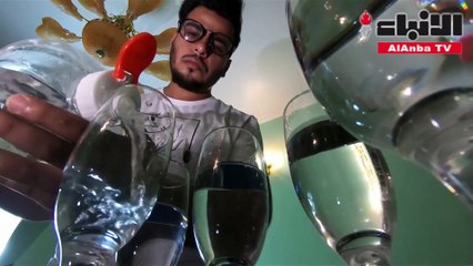 بالفيديو طالب طب عراقي يعزف ألحانا مميزة على الكؤوس الزجاجية