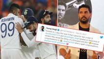 India vs England : Yuvraj Singh Mercilessly Trolled For His Tweet On Motera Pitch