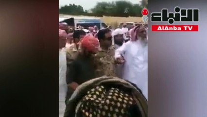 ماذا قال والد شهيد سعودي لحظة دفن ابنه