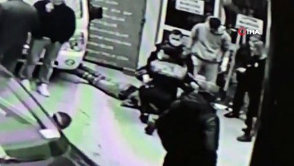 Beşiktaş’ta nefes kesen kovalamaca: Polisten kaçan şüpheliye vatandaştan darp kamerada