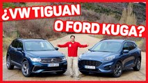 VIDEO: Volkswagen Tiguan vs Ford Kuga 2021, ¿cuál es mejor?