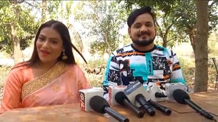 मिलिए 'दुलरुआ' फ़िल्म के हीरो और हीरोइन से