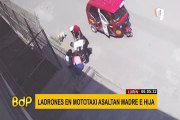 Lurín: madre e hija son asaltadas por 'raqueteros' en mototaxi