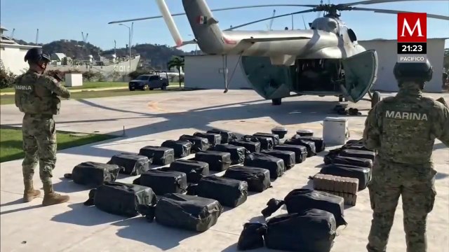 Personal de la Marina persiguió a narcotraficantes que trasladaban drogas cerca de Manzanillo