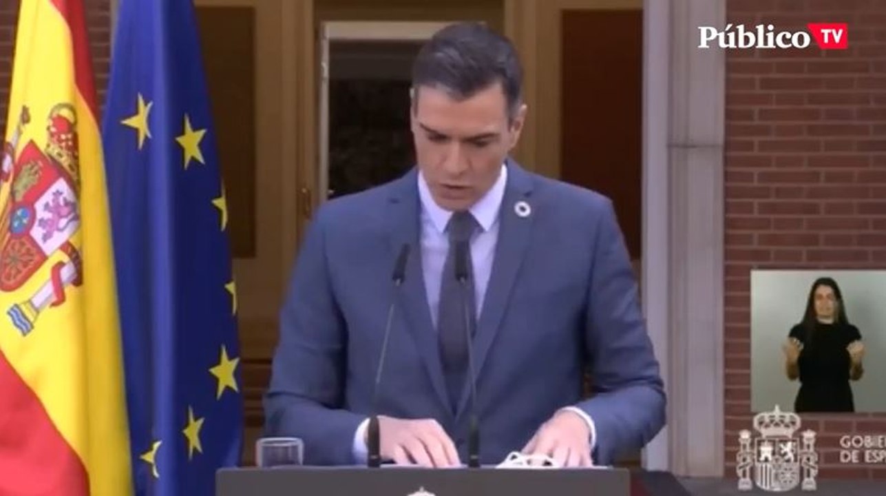 Pedro Sánchez muestra su "rechazo a las conductas incívicas" del rey emérito