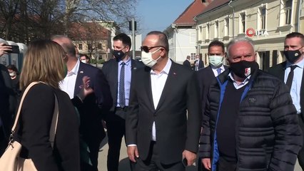 - Bakan Çavuşoğlu, Hırvatistan’da deprem bölgesini ziyaret etti