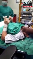 هوس ببجي يلازم شاباً تحت تأثير البنج ويلعب بدون هاتف