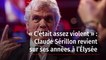 « C’était assez violent » : Claude Sérillon revient sur ses années à l’Élysée