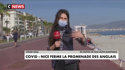 Nice ferme la Promenade des Anglais