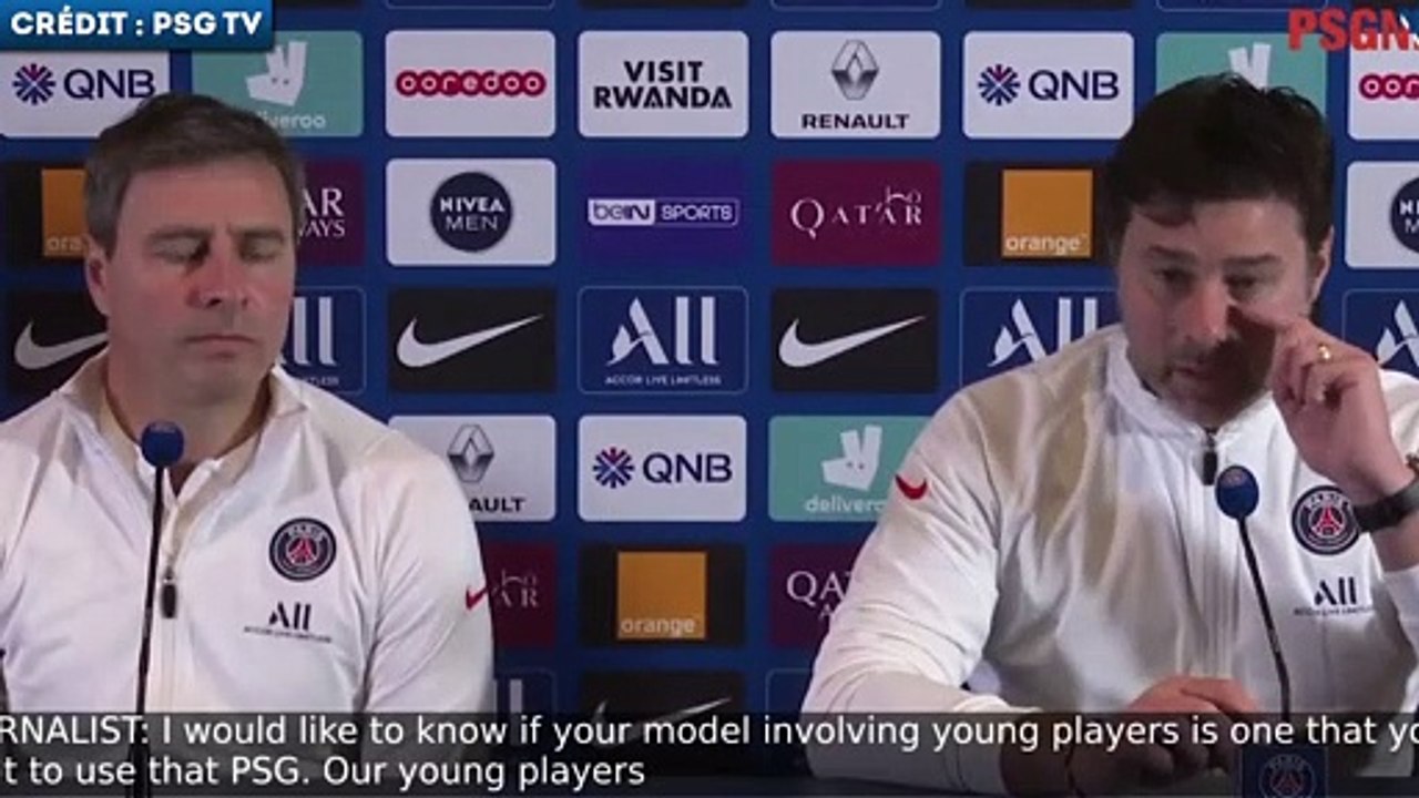 Mauricio Pochettino s'exprime sur la gestion des jeunes au PSG