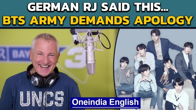 BTS: Twitter erupts against German RJ for racist remarks against BTS | Oneindia News