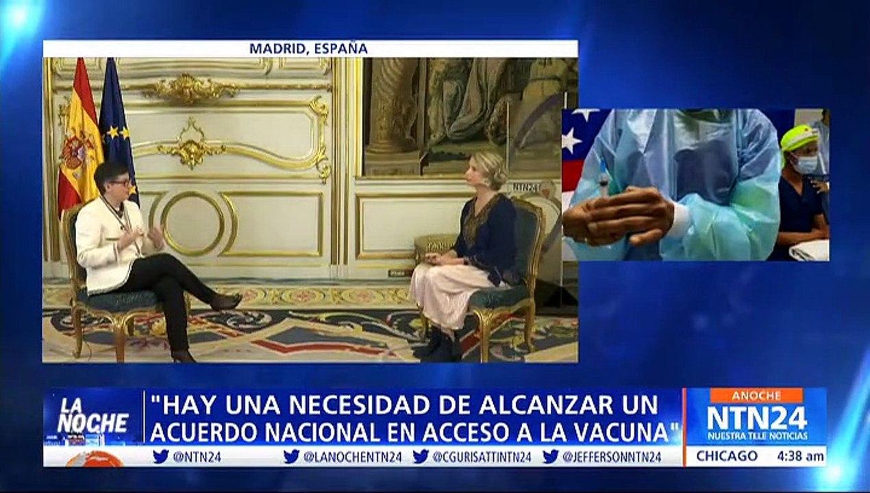 En ‘La Noche’: Entrevista exclusiva a la Ministra de Asuntos Exteriores de España, Arancha González