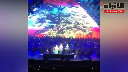 الأوبرالي العالمي بوتشيلي يبهر الآلاف من جمهور الأرز ب النضال الإنساني