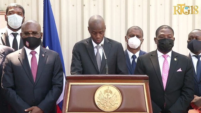 Gwo dispozisyon deja pran nan DCPJ pou konbat kidnapping lan nan peyi a selon Prezidan Jovenel Moïse