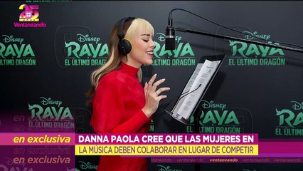 Danna Paola cree que las mujeres en la música deben colaborar en lugar de competir. | Ventaneando