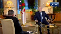 رئيس الجمهورية عبد المجيد تبون في لقاء دوري مع مسؤولي وسائل الإعلام