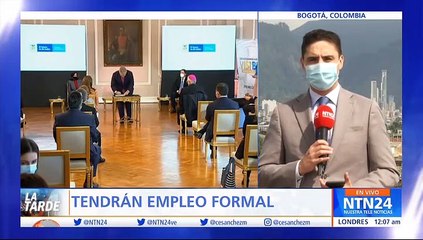 Iván Duque firmó el Estatuto para la protección de venezolanos en Colombia