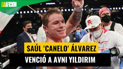 Télécharger la video: 'Canelo' Álvarez desarma a Yildirim y mantiene títulos mundiales