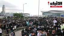 «حركة المظلات» تعود للواجهة.. واشتباكات مع شرطة هونغ كونغ احتجاجاً على «تسليم المتهمين»