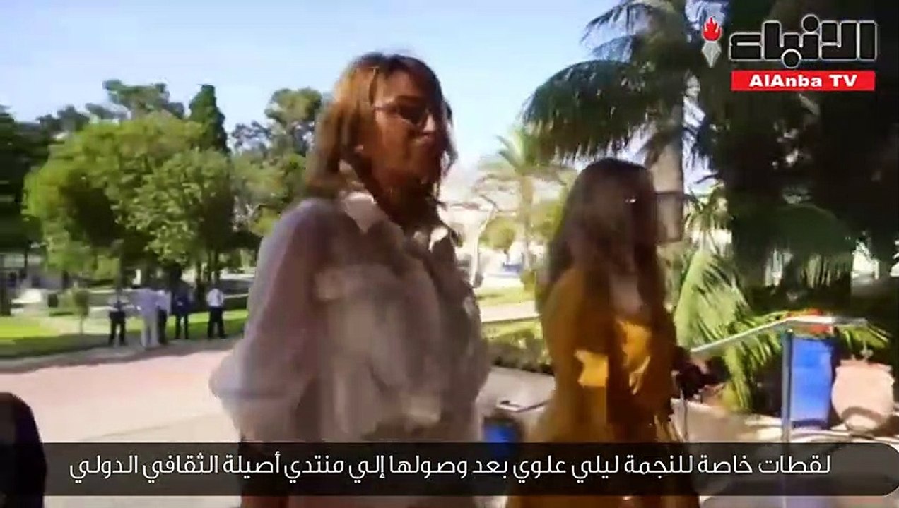 ليلى علوي وإيناس الدغيدي وبوسي شلبي في منتدى أصيلة الـ 41