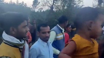 ऊंचे खंभे पर चढ़ा युवक पुलिस की कड़ी मशक्कत के बाद नीचे उतरा